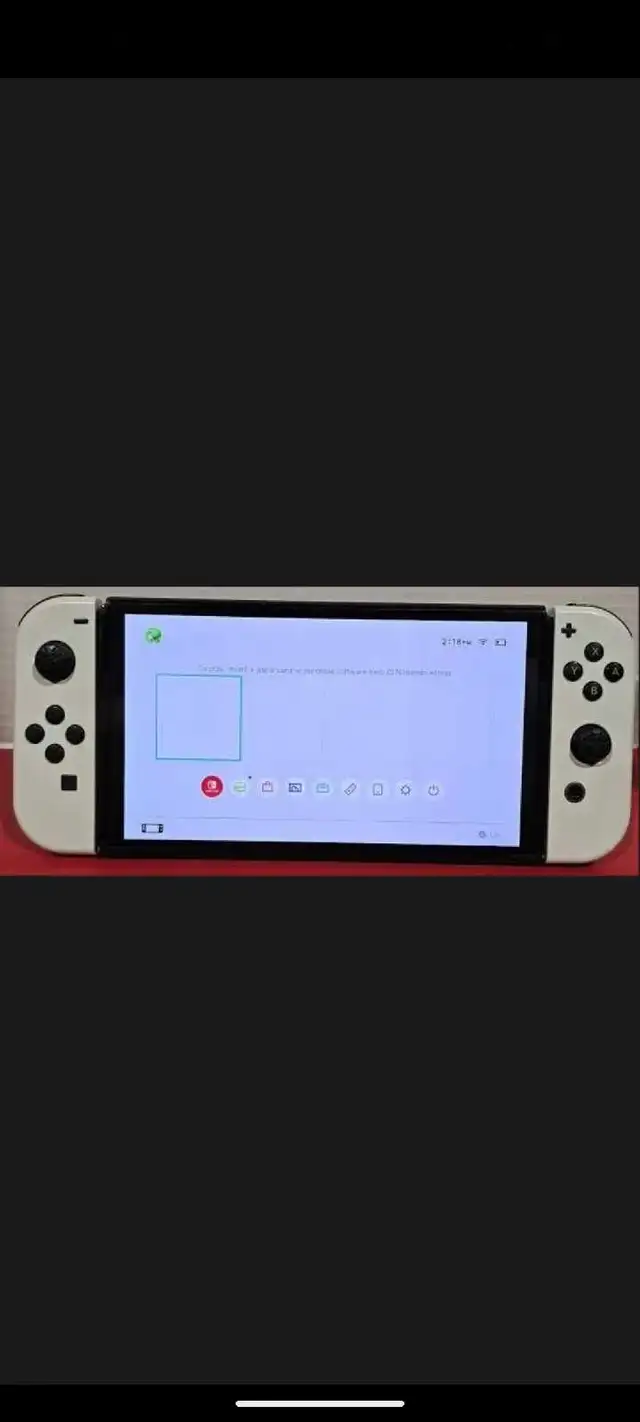 Nintendo Switch OLED w/ MicroSD & Case