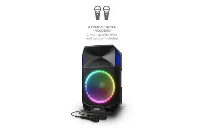 Airdrie - View/Pick up Used- ION Audio Total PA Apex Bluetooth Speaker comes With 2 Microphones test...