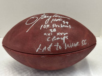 Lawrence Taylor signed football