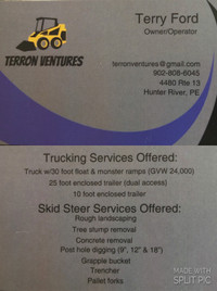 Skid  Steer & Trucking Services 