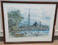 Beautiful Toronto Landscape Framed Limited Print