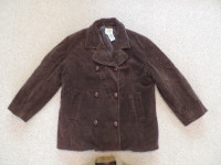 Boy's Size 10 Brown Corduroy Blazer