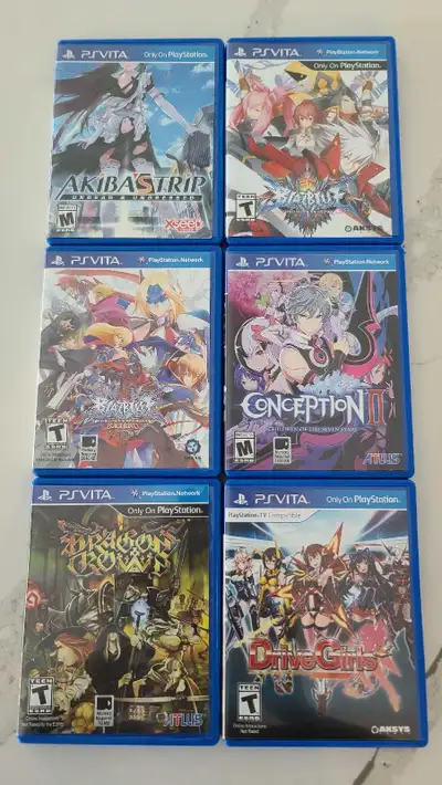 21 Genuine Sony Playstation PS Vita Games For Sale, View more