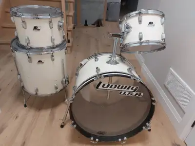 Ludwig USA 4pcs DRUM SHELL PACK.Drums only, View more