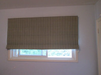 Custom made Roman Shade