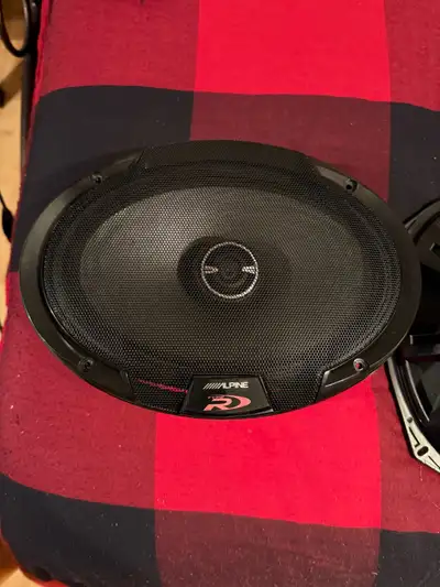 Alpine 6x9 Type R speakers , View more