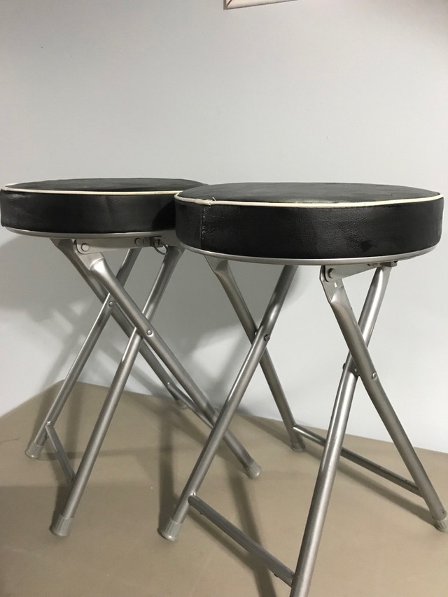 Upholstered Folding Stools in Other in Kingston