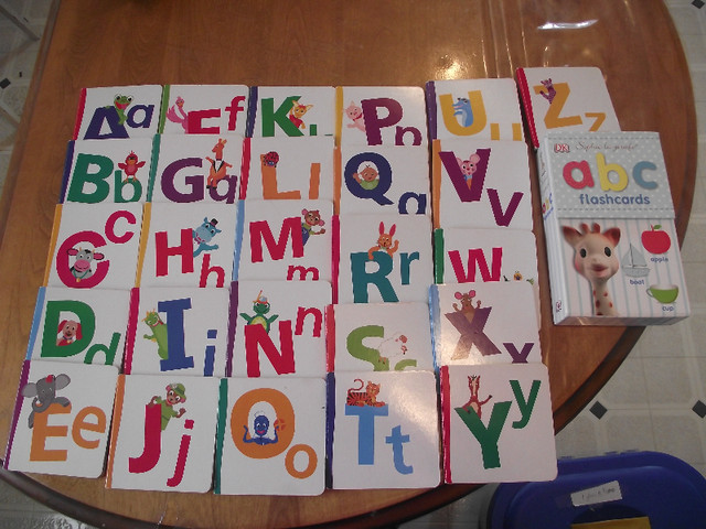 Alphabet Books A-Z and Flash Cards in Children & Young Adult in Cape Breton