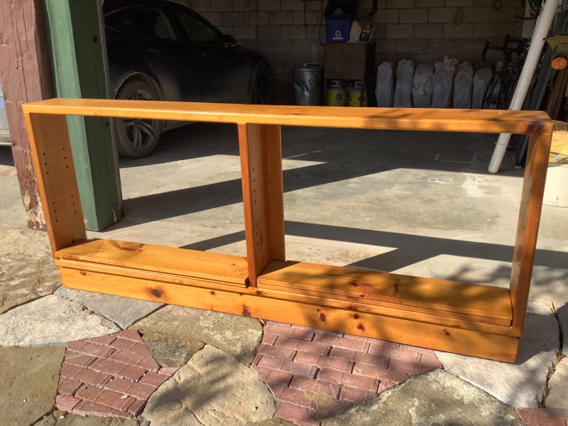 Hand made pine shelf Bookcases & Shelving Units Oakville / Halton