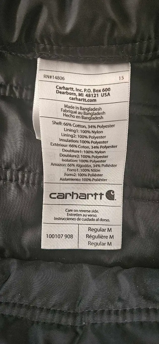 Carhartt Fall & Winter Jacket  in Men's in Grande Prairie - Image 5