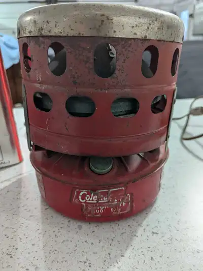 Coleman Heater 1 fuel container of fuel If ad is up still available