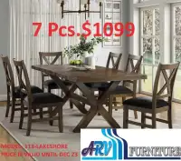 DINING TABLE CHAIR WOODEN  KITCHEN ARV FURNITURE MISSISSAUGA ONT