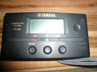 YAMAHA YT250 CHROMATIC AUDIO TUNER with LCD