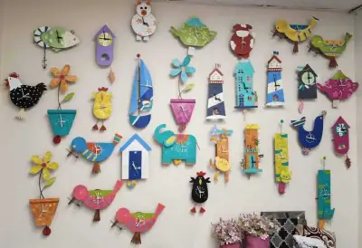 NEW Handmade Pendulum/Oscillating Wall & Table Clocks, View more