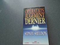 Livre Opération Jugement Dernier Sidney Sheldon
