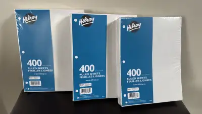 400 Ruled Sheets, View more
