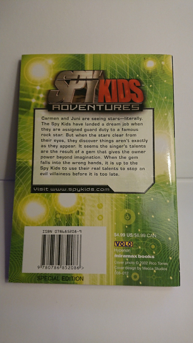 Spy Kids Adventures: Superstar Spies - Book #7 in Children & Young Adult in Thunder Bay - Image 2