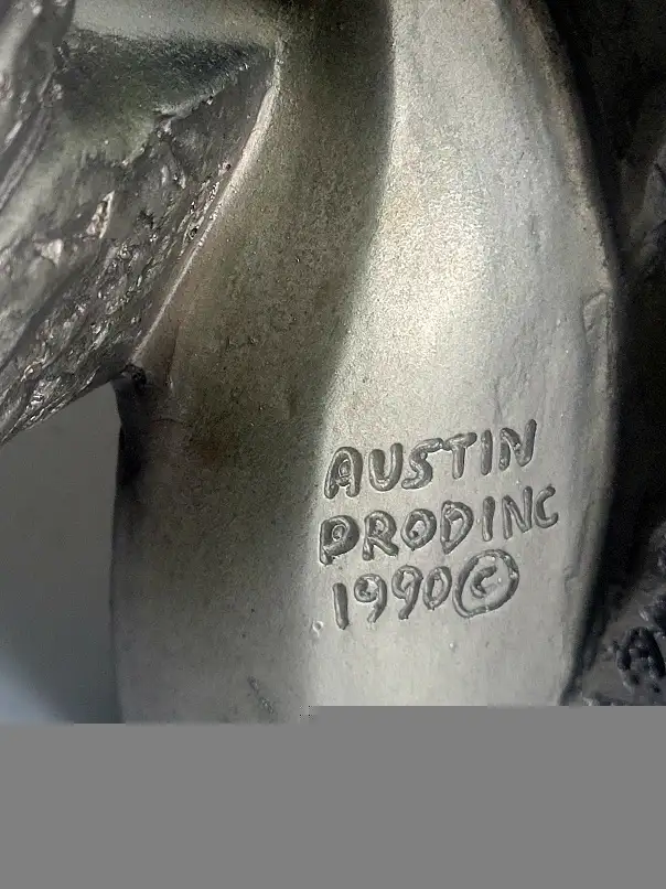 Austin Sculpture Art  Deco Couple By Alexander Daniel in Arts & Collectibles in West Island - Image 9