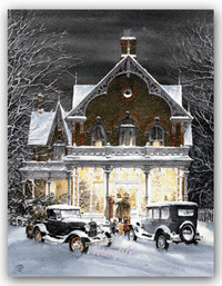 Winter Eve by Walter Campbell open edition only one available Xm