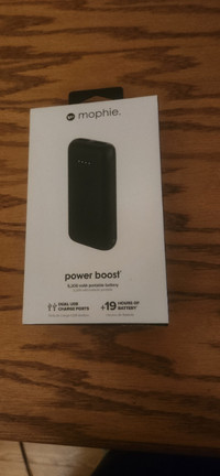 Mophie Power Boost portable phone/tablet charger.