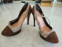 Lady high heel shoes, size 35 (5)