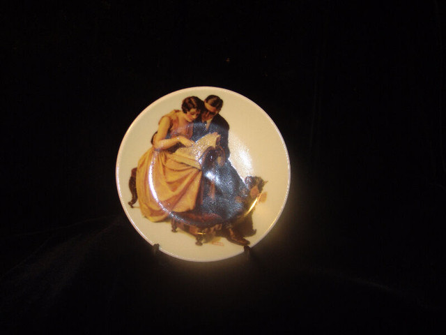 Norman Rockwell Miniature Plate in Arts & Collectibles in Edmonton