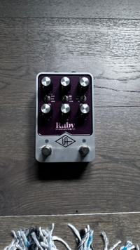 Universal Audio Ruby pedal for sale