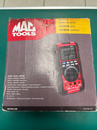 MAC Tools Digital Multimeter New 