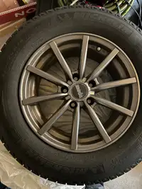 Winter tires and sports rims 