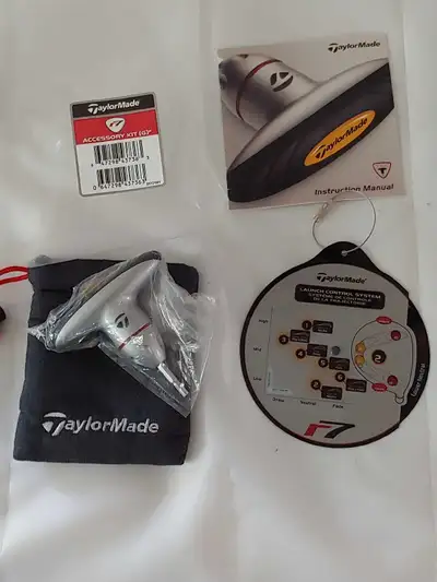 TaylorMade R7 - Accessory Kit Torque Wrench, Instructions manual, View more
