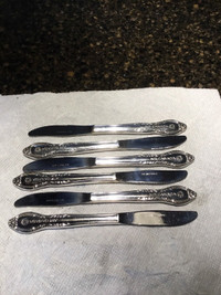 Air Canada Knives ( Silver Plated Handles)