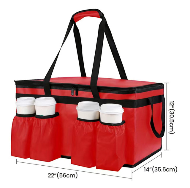 XXXL Uber/Skip Delivery Bag With Attached Cup Holders (BRAND  in Other in Edmonton