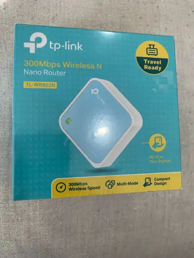 TP-Link Wireless N Nano Router, View more