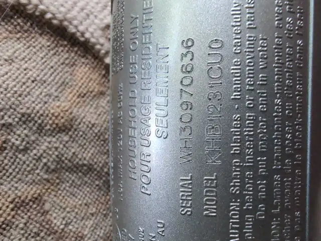 KitchenAid Hand Blender in Processors, Blenders & Juicers in City of Toronto - Image 5