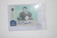 Carte Brian Conacher Toronto Maple Leafs 1967 Upper Deck Signé