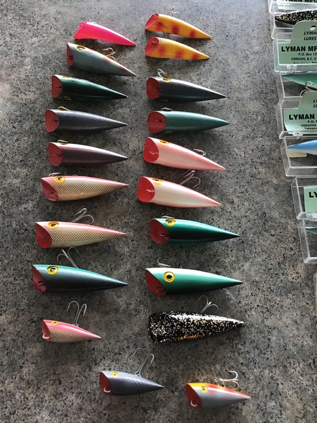 Vintage Lyman Lures Fishing, Camping & Outdoors Edmonton Kijiji