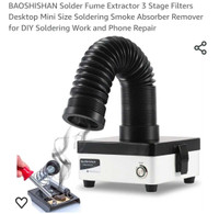 Fume Extractor, solder smoke purifier, *new *