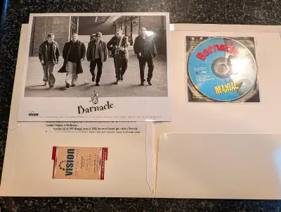 BARNACLE  Press Kit - Very Rare & Complete ( 2 Available ), View more