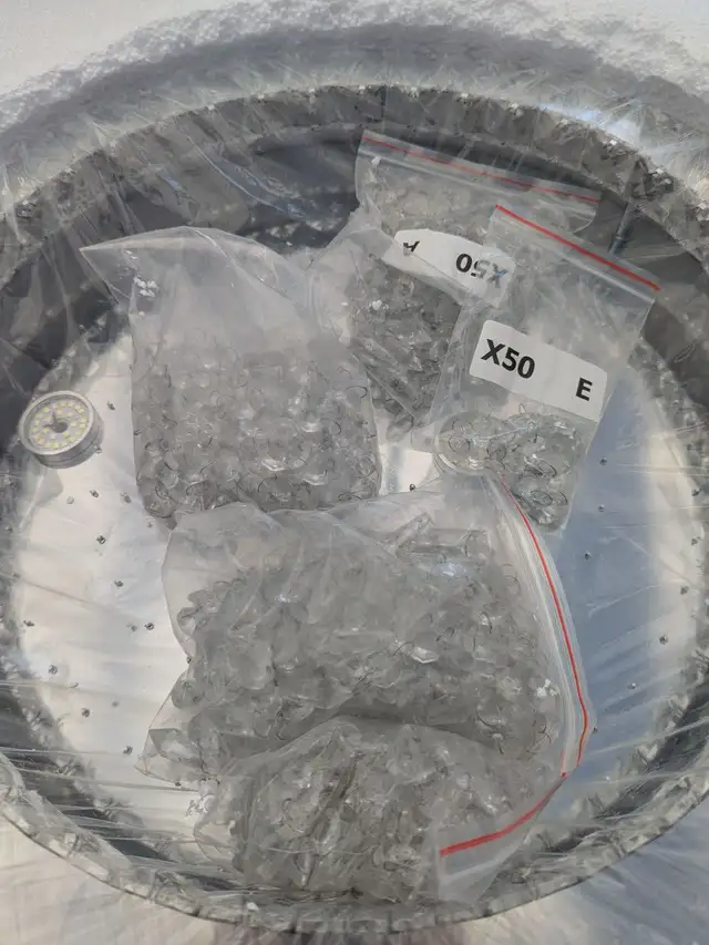 Modern LED Flush Mount Chandelier - Cool White | New in Indoor Lighting & Fans in Mississauga / Peel Region - Image 5