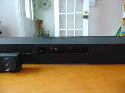RCA hardly used very basic 37 inch sound bar for TV, View more
