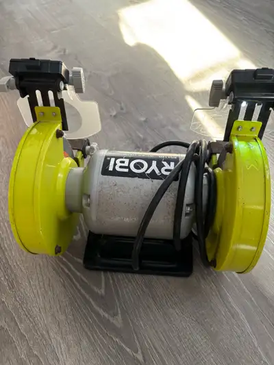 RYOBI 2.1-Amp 6-inch Grinder with LED LightsModel # BG612G, View more