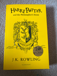 Harry Potter Hufflepuff 20th Anniversary Books