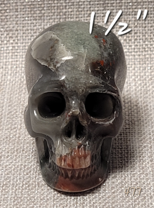 Mini Crâne Skullis de 1½" agate naturelle Mini Skull. dans Art et objets de collection  à Laval/Rive Nord
