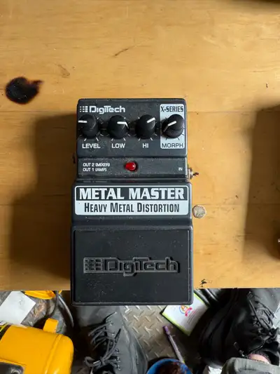 metal master, heavy metal distortion pedal, View more
