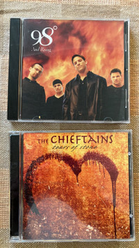 2 CD’s: 98° and the chieftains