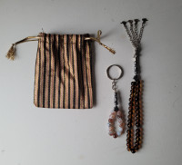 New Beads/ Rosary & keys chain in their original bag