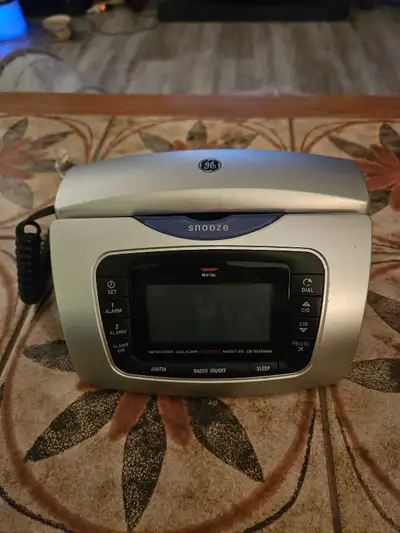 GE Alarm Clock Radio Telephone, View more