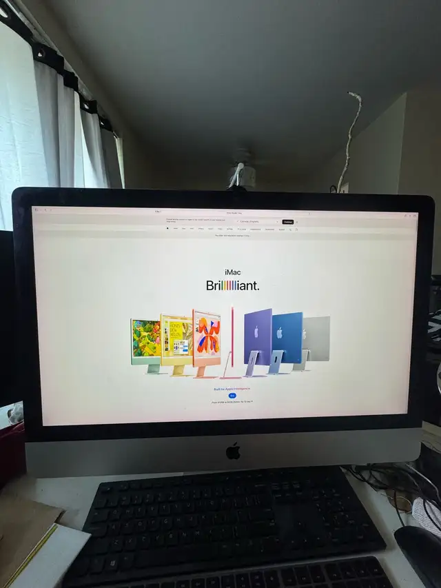 Apple iMac 27 inch, Late 2015, 5k display, 500gb ssd, 24 gb RAM in Desktop Computers in Markham / York Region - Image 2