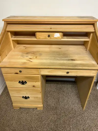 wooden desk, View more