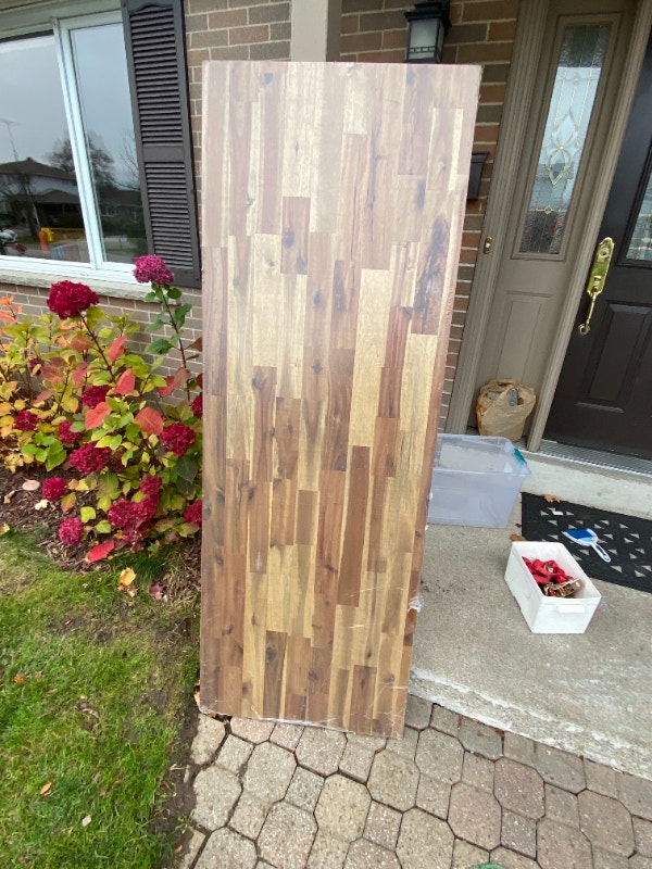 Interbuild Acadia Butcher Block Standard Countertop